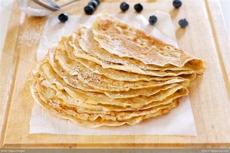 Buckwheat Crepes Recipe | RecipeLand