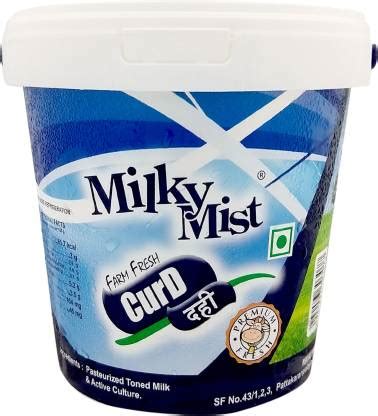 Milky Mist Farm Fresh Plain Curd (1 kg) - Bisarga Online Supermarket India - Bisarga: Online ...