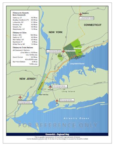 Map Of Greenwich Connecticut - Tourist Map Of English