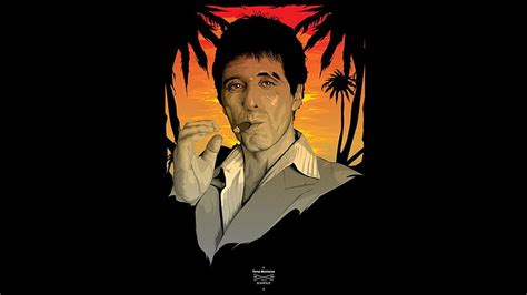 HD wallpaper: Scarface, 1983, Tony Montana, Al Pacino, background | Wallpaper Flare