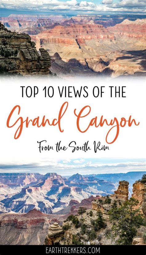 16 Amazing South Rim Viewpoints in the Grand Canyon | Earth Trekkers