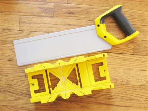 Cutting Wood With A Mitre Box Saw - How Did You Make This? | Luxe DIY