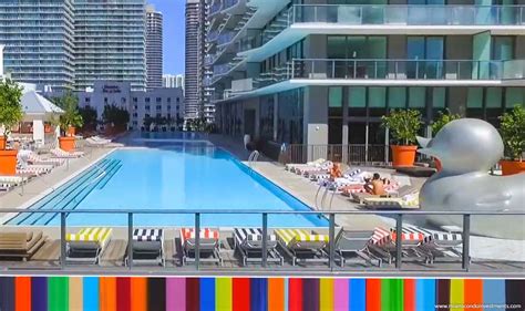 References: SLS Brickell Hotel & Residences, Miami - Myrtha Pools