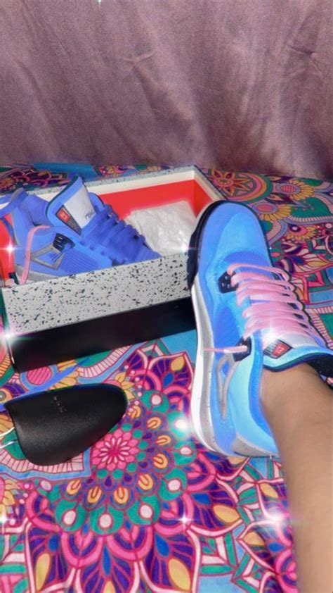 Air Jordan 4 ‘University Blue’ | Nike shoes girls, Sneaker closet ...