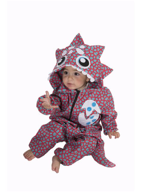 Blue dinosaur costume for babies | Funidelia