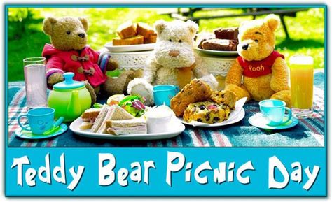 Teddy Bear Picnic Day, July 10 | Teddy bear picnic, Teddy bear, Teddy