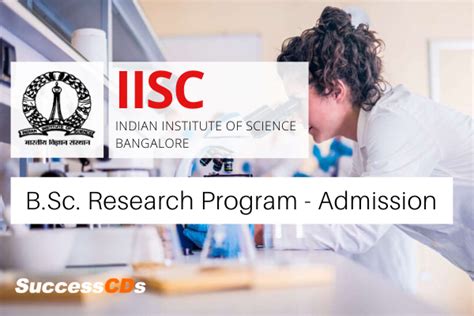 IISc Bangalore B.Sc. Research Program 2020, Dates, Eligibility, Application