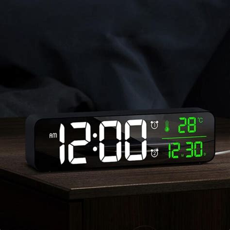 Black Digital Clock | Ultronics Lights