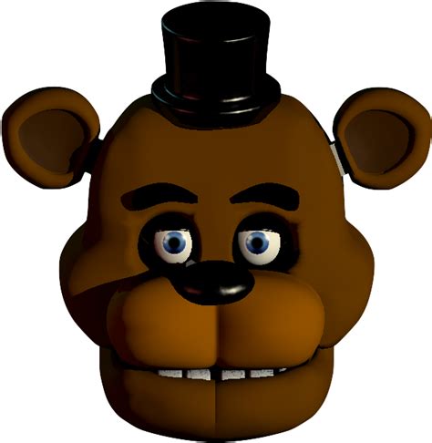 Clip Transparent Stock Freddy Fazbear At Getdrawings - Fnaf Freddy Fazbear Head - Png Download ...