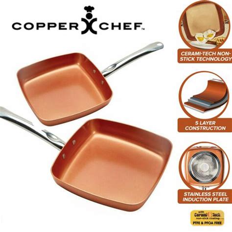 COPPER CHEF SQUARE PAN 9.5 As Seen On TV | Best Of As Seen On TV