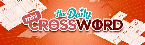 Daily Mini Crossword | Play Online for Free