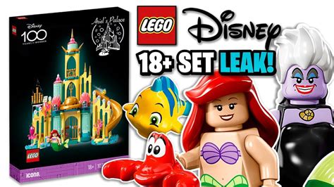 LEGO Disney 18+ Ariel's Palace 2023 Set Leak | Brick Finds & Flips