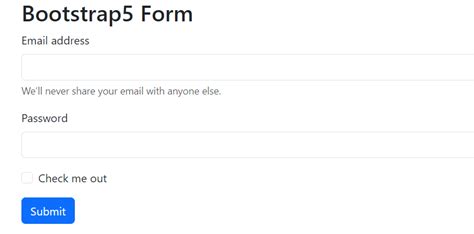 Bootstrap 5 Forms Layout - GeeksforGeeks