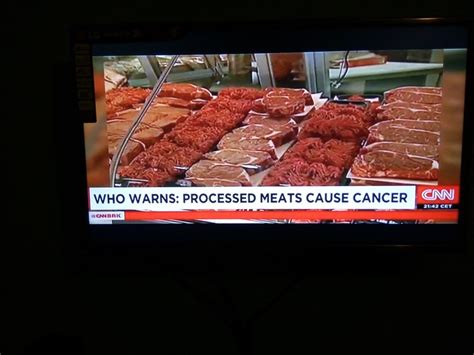 WHO WARNS : Processed Meats Cause Cancer (photo Source:cnn) - Health ...