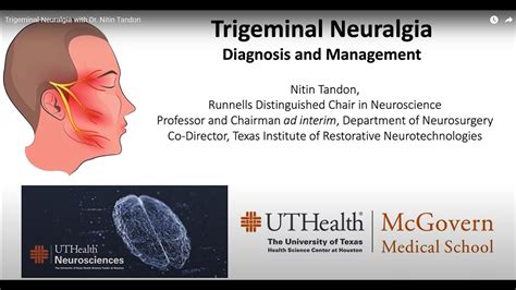 Trigeminal Neuralgia with Dr. Nitin Tandon - YouTube