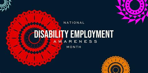 national disability employment awareness month... 25788809 Vector Art at Vecteezy