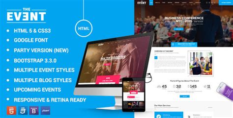 TheEvent - Conference Event Management by kodeforest | ThemeForest