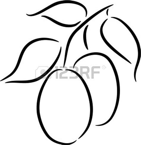 Plum Clipart Black And White | Free download on ClipArtMag