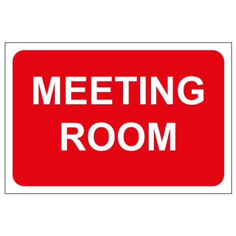 Meeting Room Sign