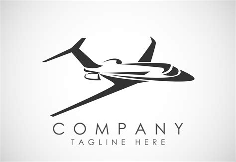 Airplane Aviation Vector Logo Design Graphic by makhondesign · Creative ...