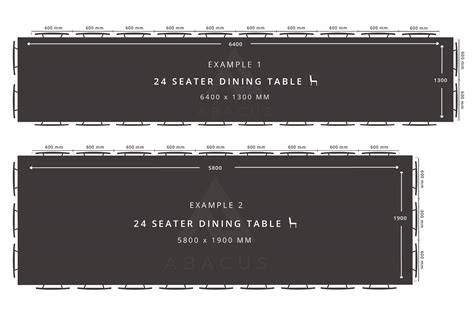 20 Seater Dining Tables | Abacus Tables