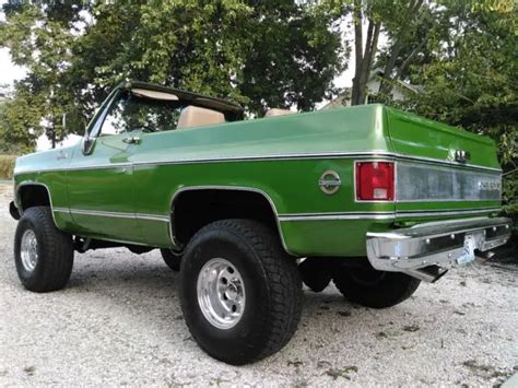 1975 chevrolet k5 blazer full top convertible rare ! for sale: photos, technical specifications ...