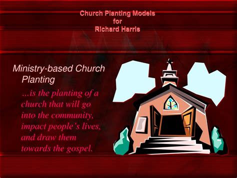 PPT - Church Planting Models for Richard Harris PowerPoint Presentation ...