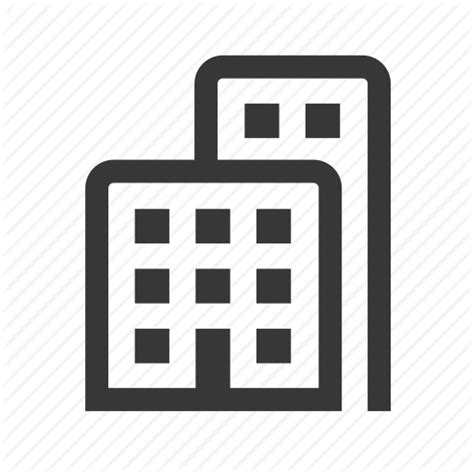 10 Office Building Icon Vector Images - Vector Building Icons, Office ...