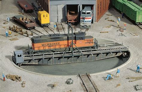 Walthers - 90' Turntable - Kit - Pit Diameter: 13-3/16" 33cm; Bridge ...