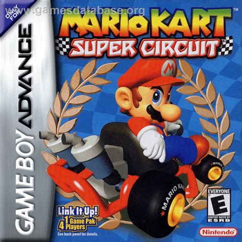 Mario Kart Super Circuit - Nintendo Game Boy Advance - Artwork - Box