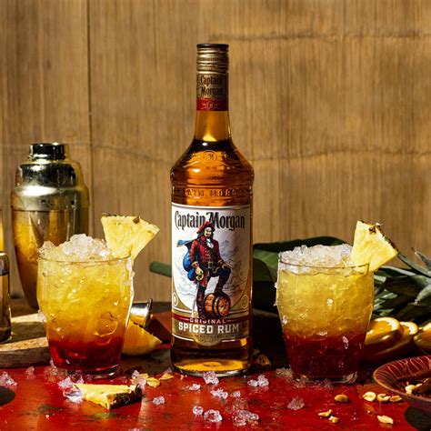 The Sweet & Spicy Taste of Captain Morgan Spiced Rum