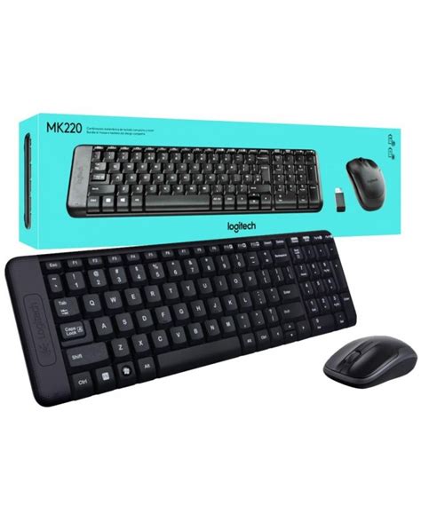 MK220 Wireless Keyboard and Mouse Combo