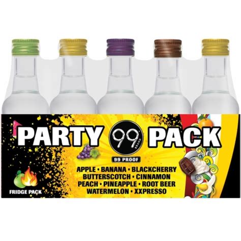 99 Brand Liqueur Party Pack, 10 ct / 50 ml - City Market