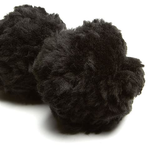 4" Large Black Craft Pom Poms - Pom Poms - Kids Crafts - Craft Supplies ...