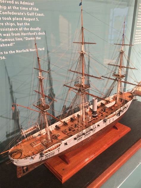 USS Hartford American Steam-Powered Clipper, 1858 1:96 scale Model by Charles Parsons | All ...