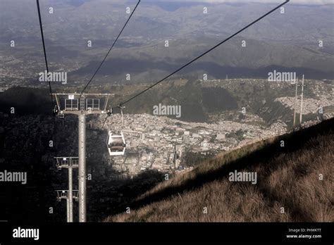 Teleférico Quito cable car, Quito, Ecuador Stock Photo - Alamy