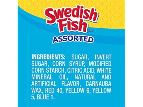 Swedish Fish Assorted Flavors Soft & Chewy Gummy Candy, 5 Pound Bag