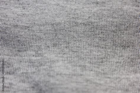 Fabric pattern texture background of linen gray colored hoodie. Surface material design of empty ...