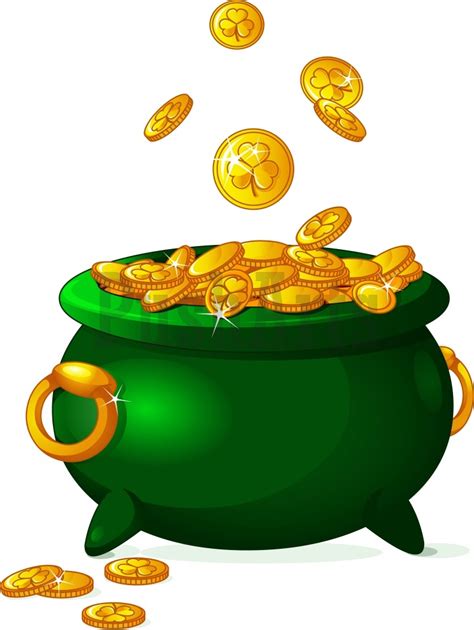 Pot Of Gold Clipart - Cliparts.co