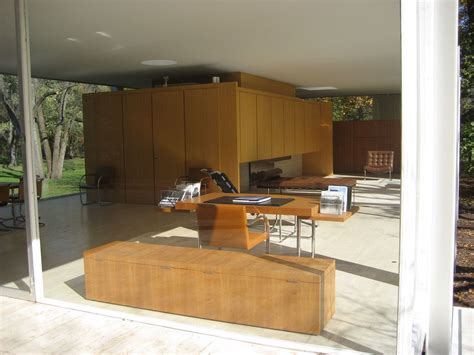 Farnsworth House Interior | Casa farnsworth, Fachadas edificios, Fachadas minimalistas