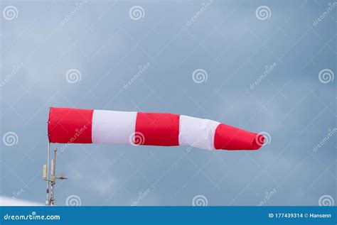 Airport windsock stock photo. Image of flight, sock - 177439314