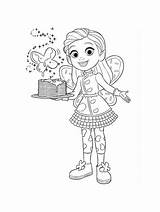 Butterbeans Cafe coloring Pages sketch template
