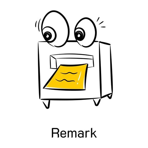 Check this creatively designed doodle icon of remark 7145245 Vector Art ...