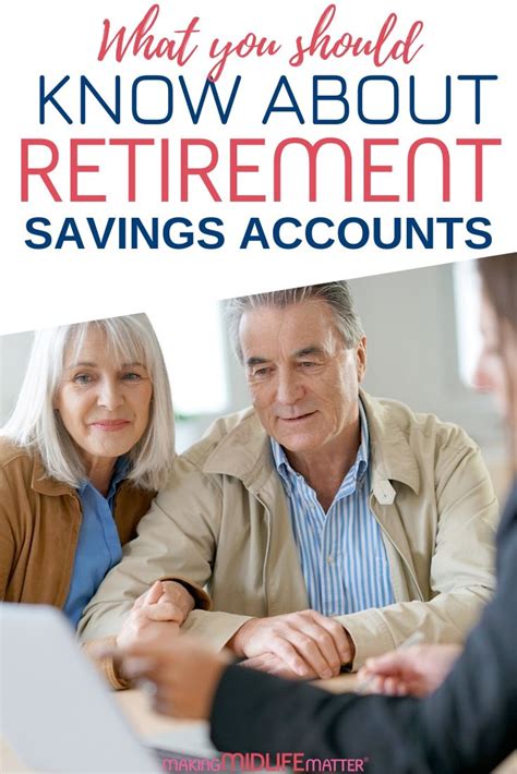 What You Should Know About Retirement Savings Accounts - Making Midlife ...