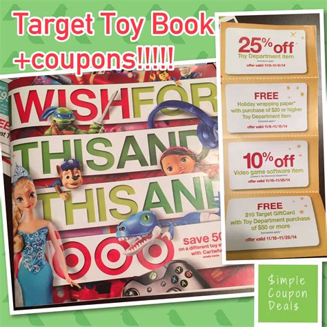 Target Toy Book & Coupons in today's paper!!! - Simple Coupon Deals