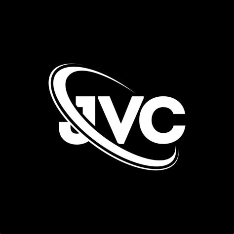 JVC logo. JVC letter. JVC letter logo design. Initials JVC logo linked with circle and uppercase ...