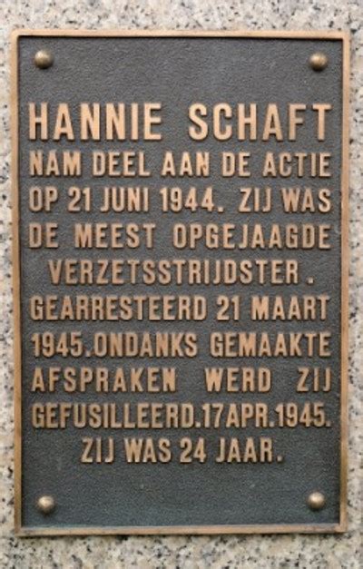 Hannie Schaft Memorial - Zaandam - TracesOfWar.com