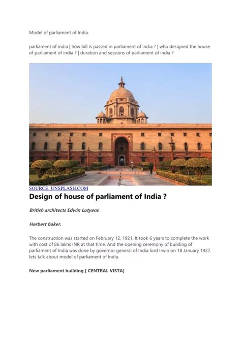 PPT - parliament of india PowerPoint Presentation, free download - ID ...