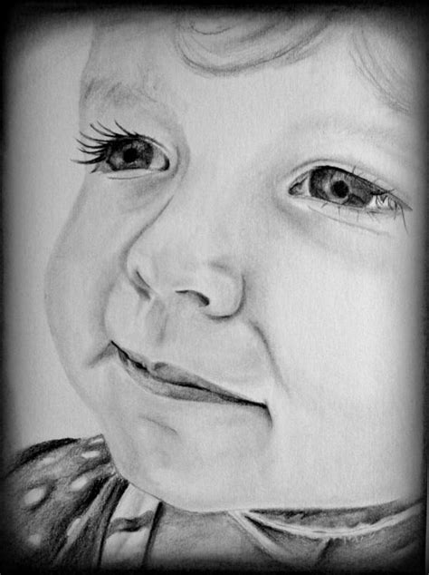 Baby Portrait Drawing at PaintingValley.com | Explore collection of ...