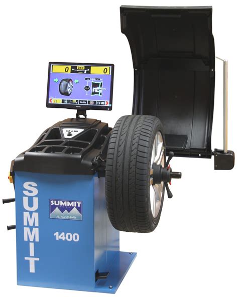 PA-1400 Automatic Wheel Balancer With 19" Flat Screen Display - Precision Automotive Equipment